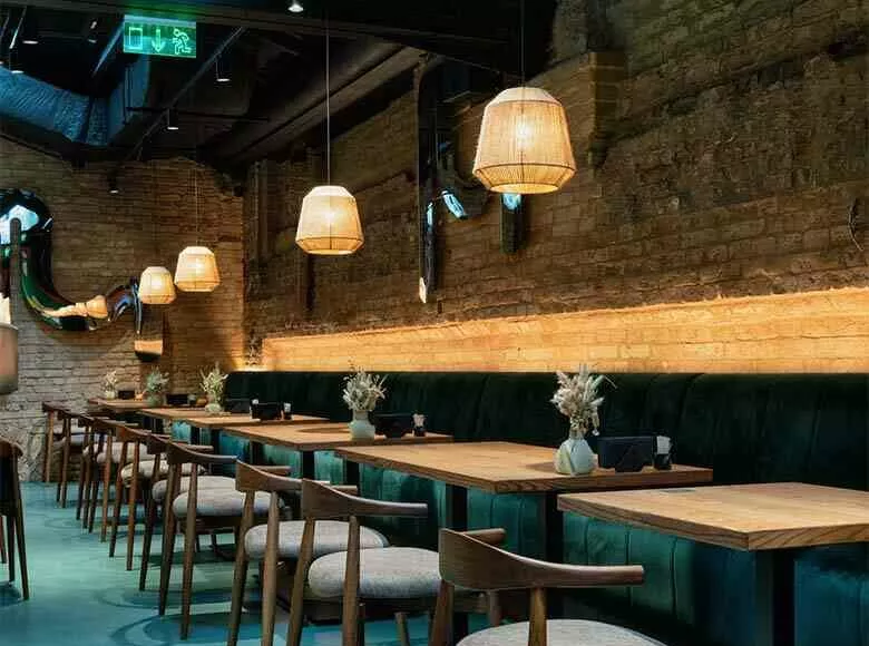 Проект ресторана Бавовна, Киев