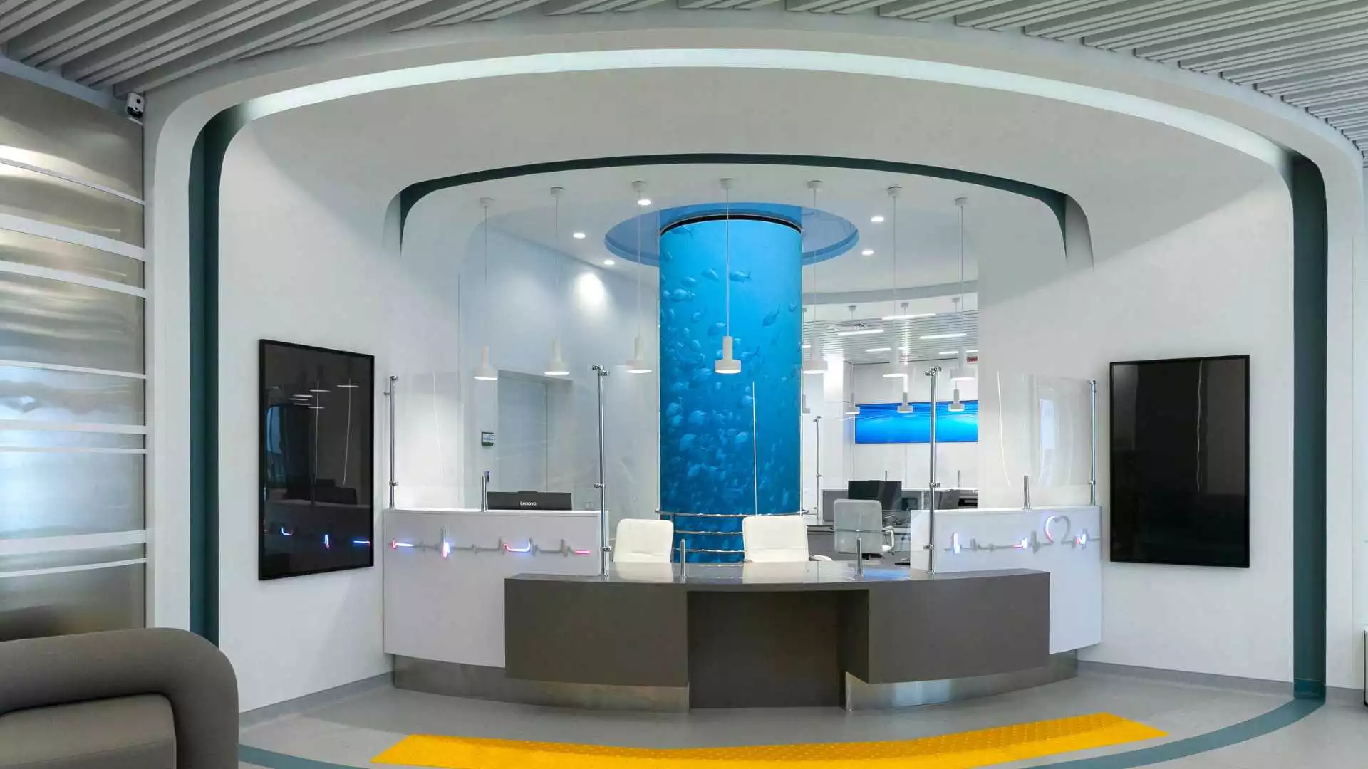 Готові меблі для проекту Проєкт приймального відділення кліники, Київ Проєкт приймального відділення кліники, Київ